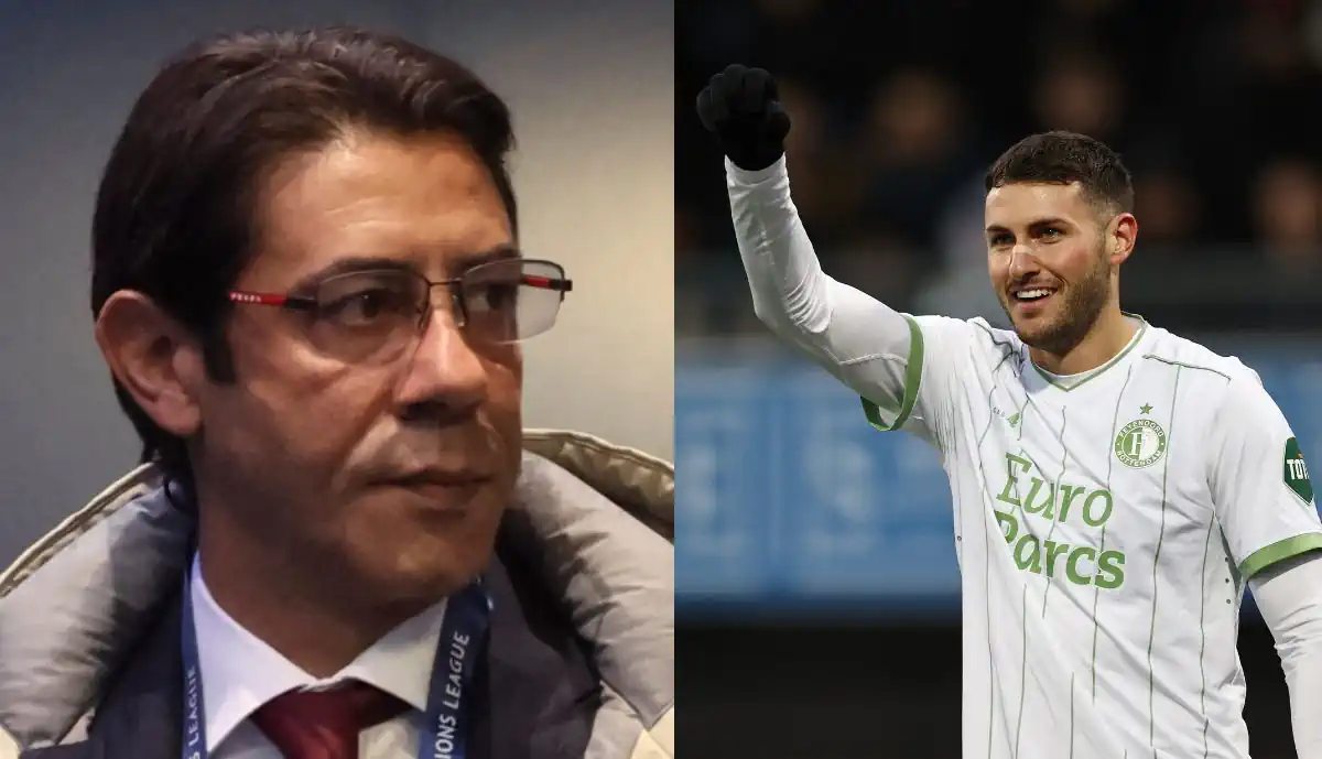 RUI COSTA VIVE 'DÉJÀ-VU! CLUBE DA PREMIER LEAGUE PODE 'ROUBAR' SANTIAGO GIMÉNEZ AO BENFICA