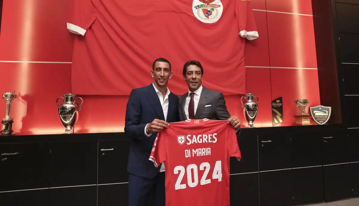 Bomba! Há novidades fresquinhas sobre renovação de Di María com o Benfica