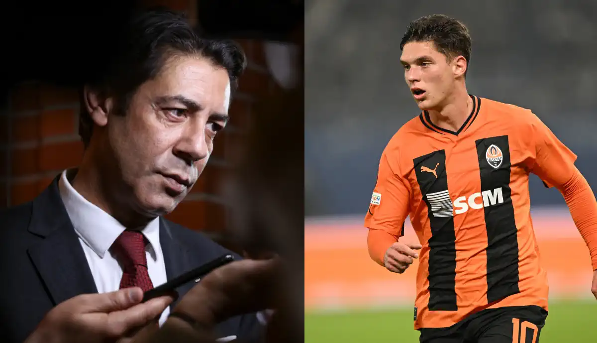 RUI COSTA 'ABANA MILHÕES' A GEORGIY SUDAKOV, MAS ALVO DO BENFICA PODE RUMAR À PREMIER LEAGUE