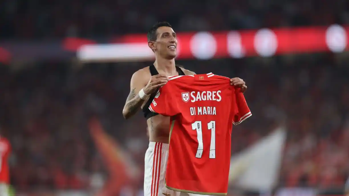 À BEIRA DE MARCO HISTÓRICO, DI MARÍA QUER 'MATAR BORREGO' NO BENFICA - SPORTING