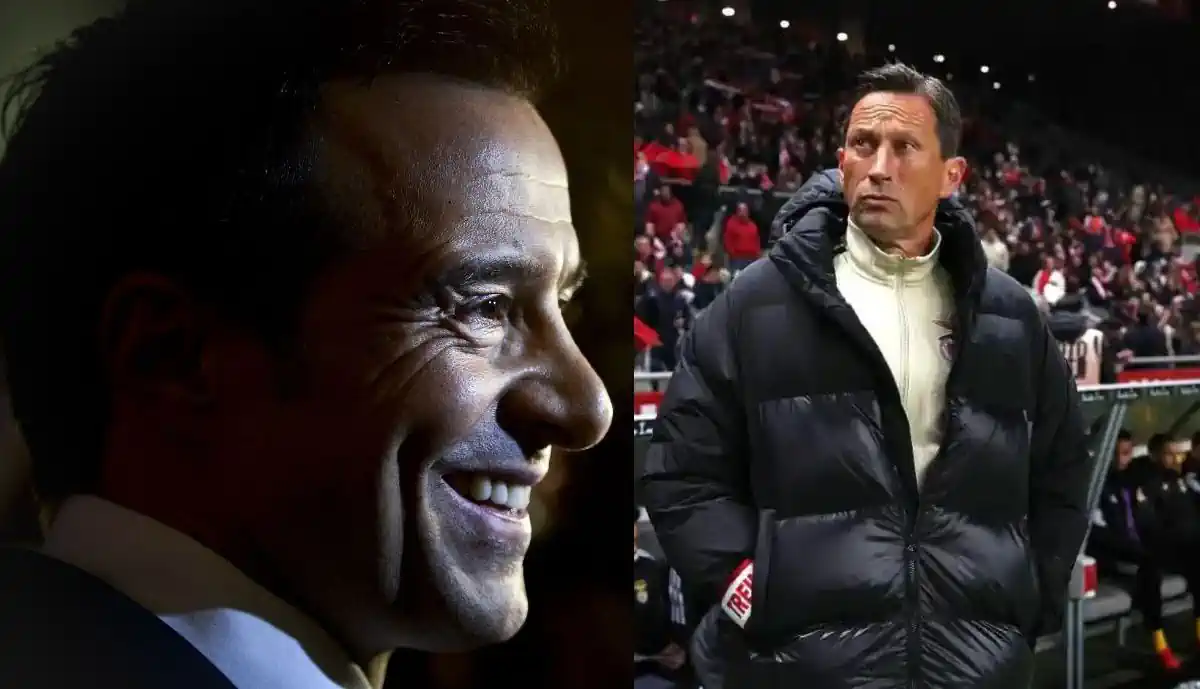 JORGE MENDES PODE 'TRAMAR' ROGER SCHMIDT: AGENTE COLOCA TITULAR DO BENFICA NA 'LISTA DE VENDAS'