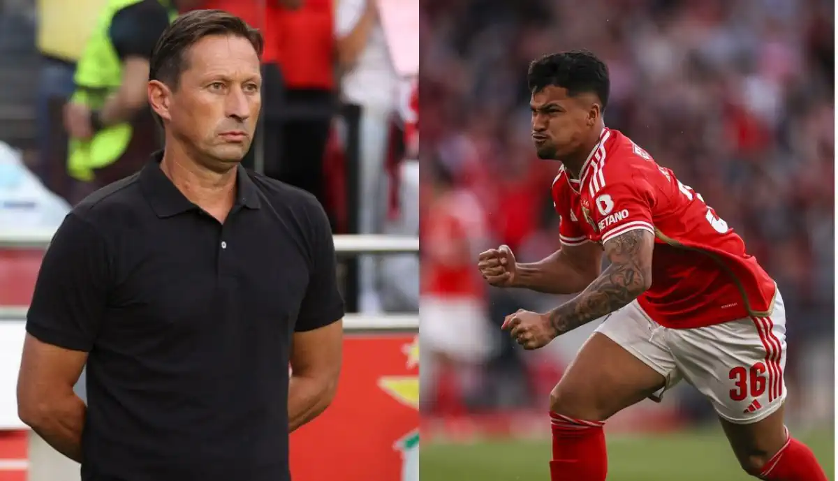 APÓS VESTIR CAPA DE HERÓI NO BENFICA - BRAGA, SCHMIDT REVELA FUTURO DE MARCOS LEONARDO