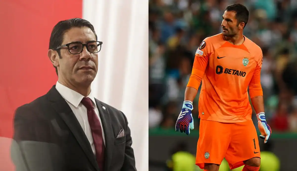 ESTEVE COM 'PÉ E MEIO' NO BENFICA DE RUI COSTA E AGORA VAI SUCEDER A ADÁN NO SPORTING