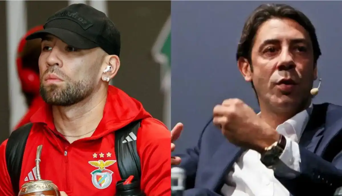 BENFICA 'SILENCIA' OTAMENDI E ADEPTOS APONTAM DEDO A RUI COSTA