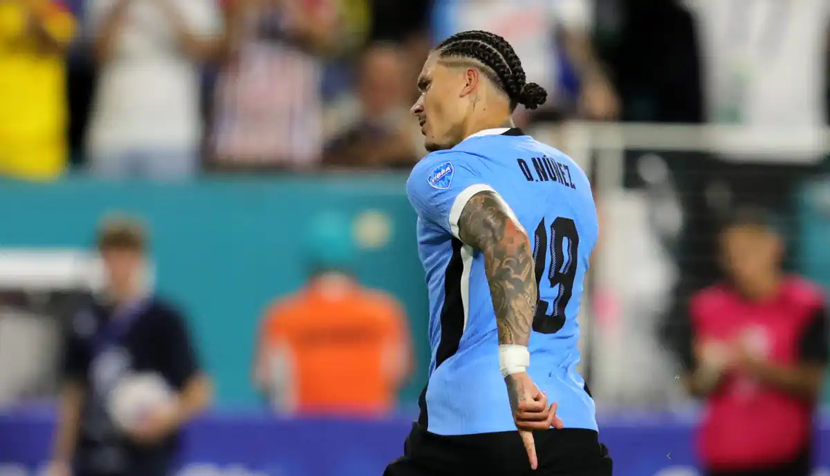 APÓS 'BRILHARETE' NA COPA AMÉRICA, EX BENFICA DARWIN NÚÑEZ APONTA PARA DIFICULDADES