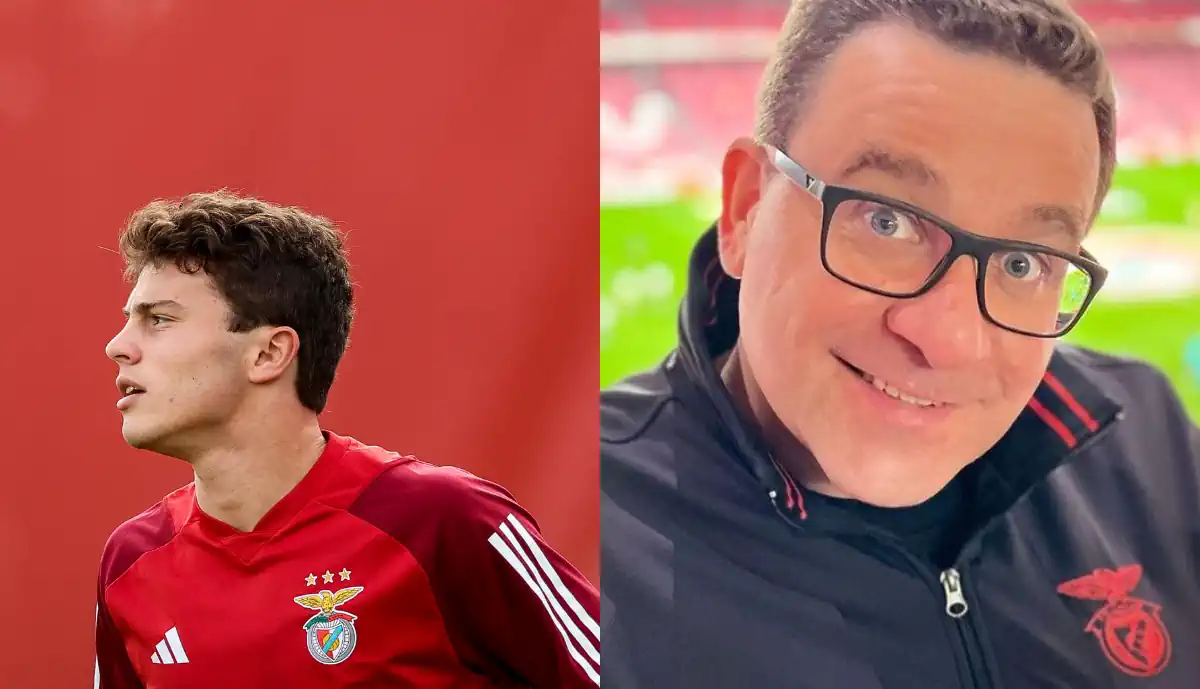 Com João Neves a caminho do PSG, RicFazeres deixa mensagem a médio do Benfica (Com Imagem)