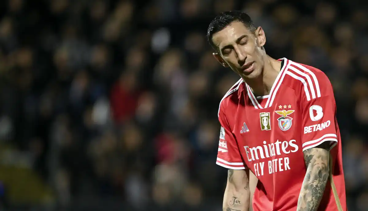 Última hora: novo fator complica renovação de Di María com o Benfica