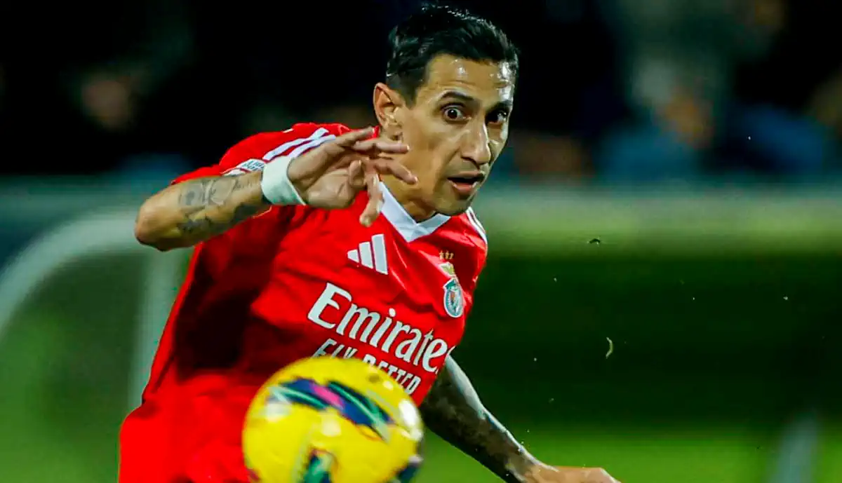 Com golo apontado no Arouca - Benfica, Di María alcança novo feito