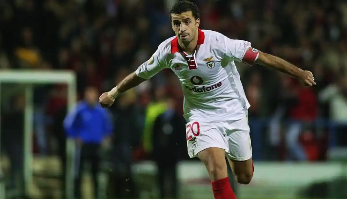 Atleta do Benfica revela que era fã de Simão Sabrosa: "Festejava imensos golos dele"