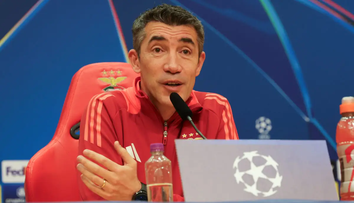 Bruno Lage desvaloriza 'pormenor' na antevisão do Fenerbahçe - Benfica: "Isso fica de parte"