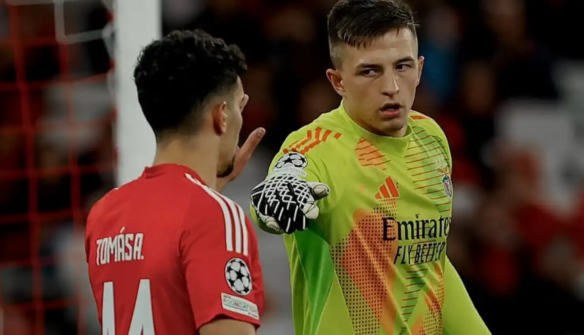 Com Benfica - Arouca em mente, Trubin apresenta registo impressionante