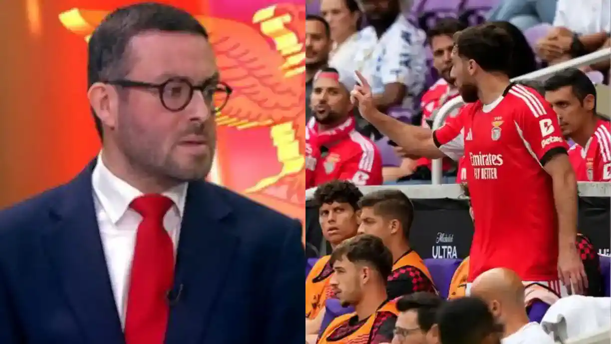 Mauro Xavier arrasa postura de Kokçu e pede mão pesada do Benfica: "Multado ou..."