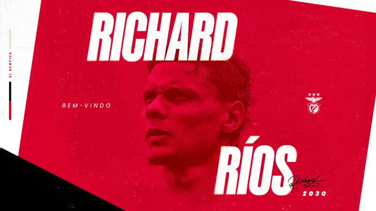 Última hora! Benfica anuncia Richard Ríos - saiba os contornos do negócio