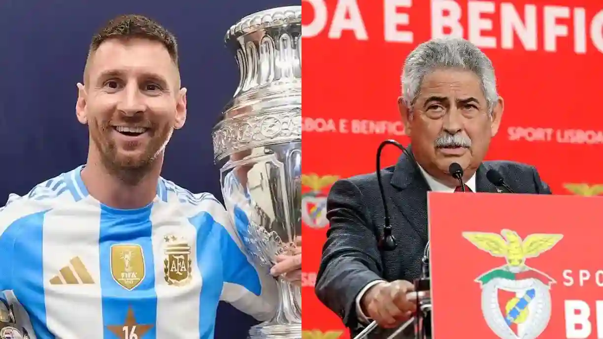 Amigo de Messi recorda dia em que Vieira o quis no Benfica: "Até me escreveu uma carta"