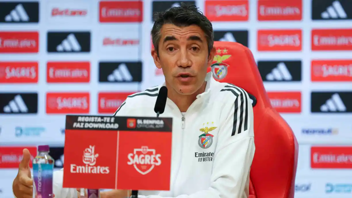 Bruno Lage confirma seis baixas do Benfica para a receção ao Santa Clara