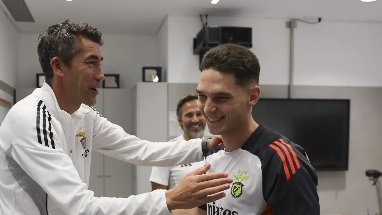 Georgiy Sudakov radiante com surpresa do Benfica: "Não acreditei até ao fim"