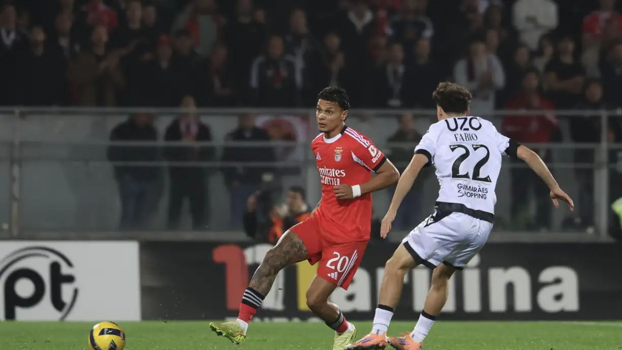 Azia? Jogador do Guimarães com queixas depois do Vitória SC - Benfica: "Enquanto nos permitiram..."