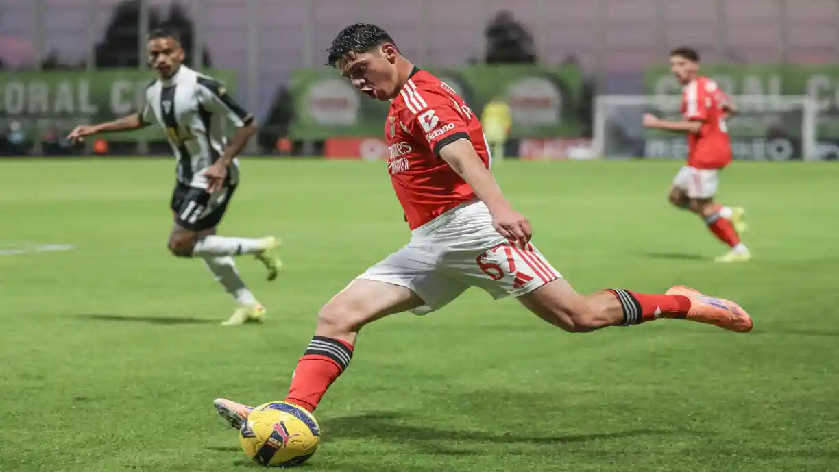 Nacional - Benfica teve sabor especial para Rodrigo Rêgo