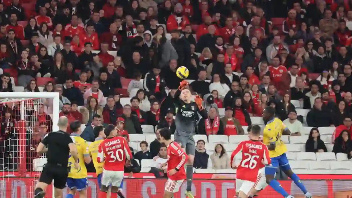 Trubin diz que situação de estrela do Benfica é "fácil" comparativamente com a sua