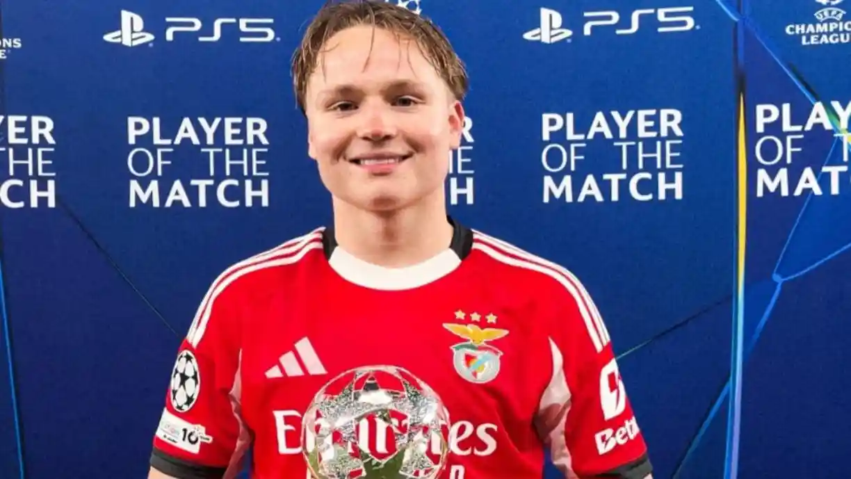 Schjelderup conduziu Benfica à loucura, mas faz confissão: "Um pouco desapontado..."