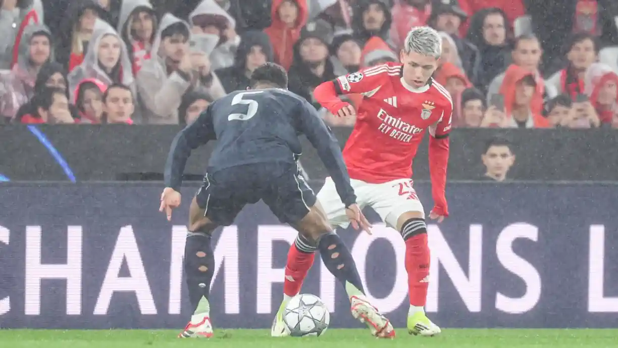 Em dia de aniversário, Prestianni recebe prenda tremenda do Benfica