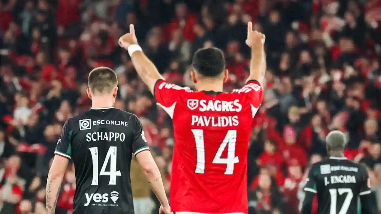 Em vésperas de mais um duelo, o antigo mentor de Pavlidis falou sobre o avançado grego e deixou uma certeza sobre o seu compromisso com o Benfica