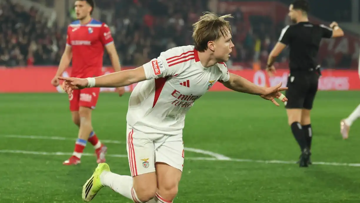 Schjelderup brilha como nunca e Benfica tem grandes expectativas