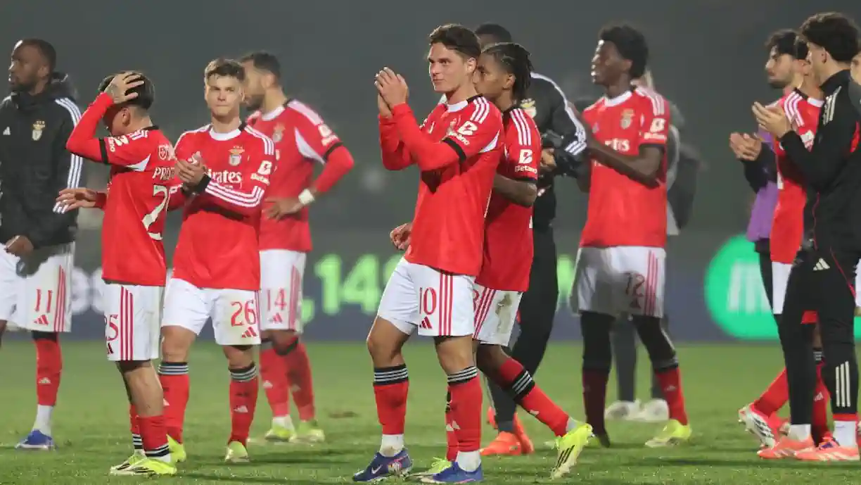 Gesto de jogador em Arouca está a deliciar os adeptos do Benfica
