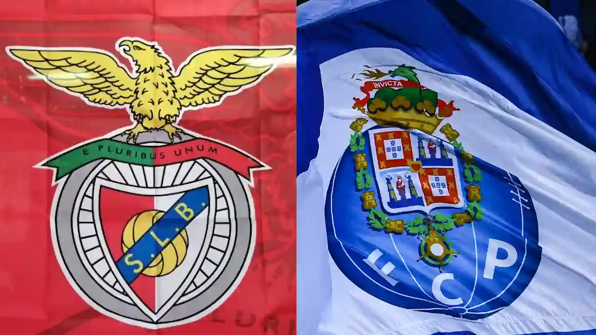 Benfica perde 3-2 com o Porto e fica mais longe do primeiro lugar