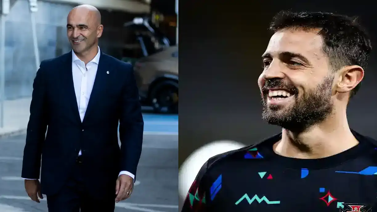 Roberto Martínez esclarece situação de Bernardo Silva: "É uma decisão...