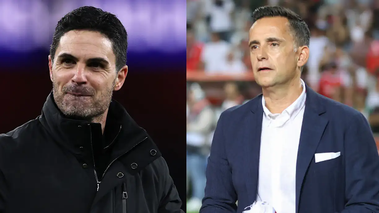 Arteta diz que se apaixonou por alvo do Benfica na primeira vez que o viu jogar