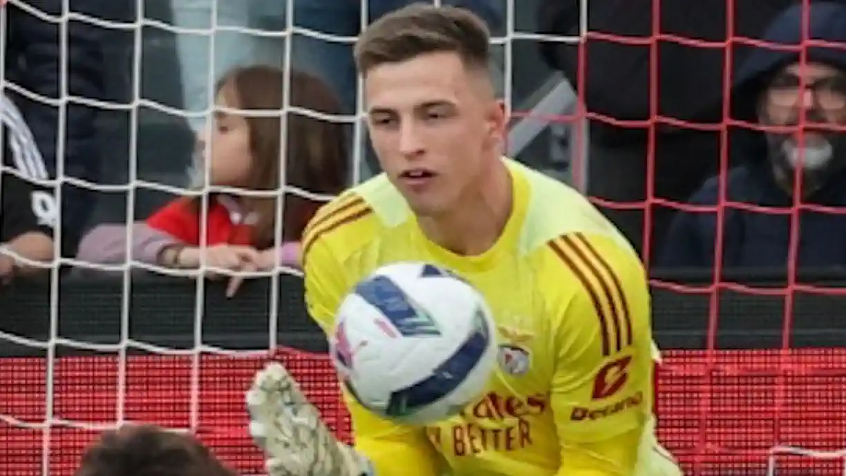 Trubin quebra o silêncio e deixa mensagem enigmática para os adeptos do Benfica