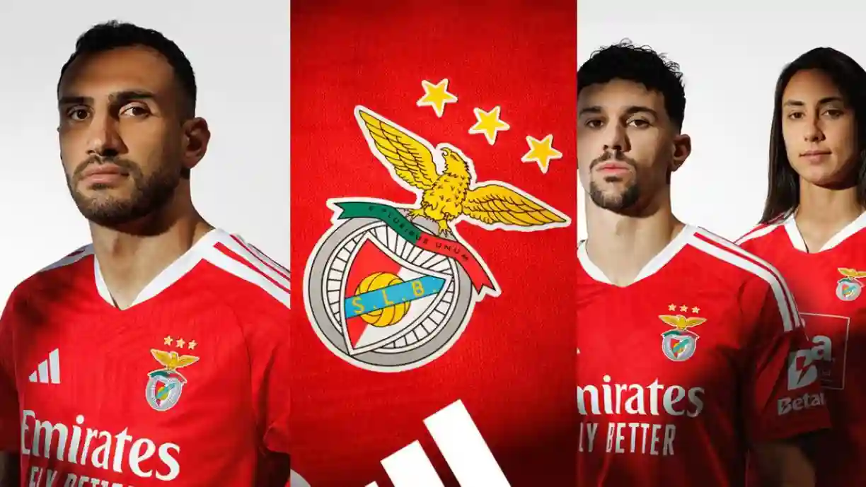 Benfica divulga oficialmente a camisola que será usada pelos jogadores na época de 2026/27 da equipa