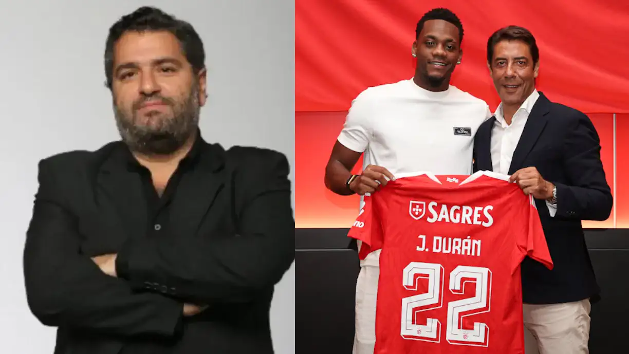 Bernardo Ribeiro visa Rui Costa na chegada de Jhon Durán ao Benfica: "Operação onerosa"