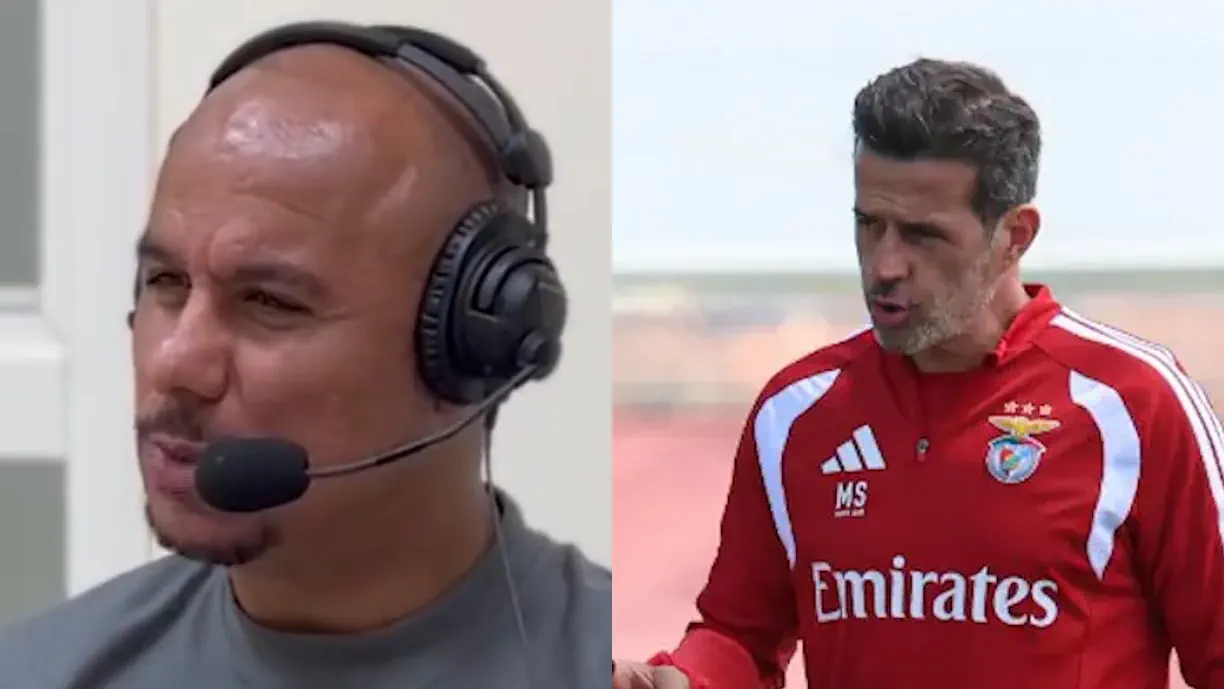 Gabriel Agbonlahor chama "ovo podre" a jogador do Benfica