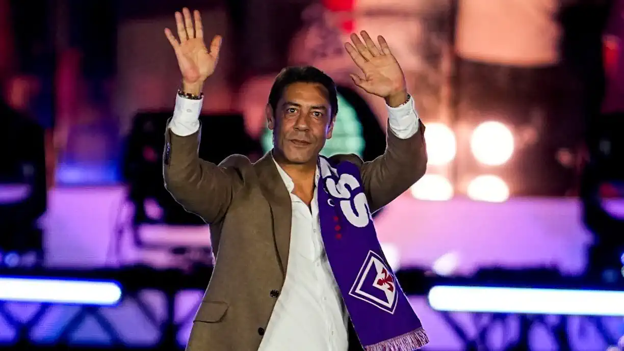 Rui Costa esteve presente nas comemorações de 100 anos da Fiorentina, mas deixa claro que o seu coração está no Benfica